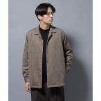 シャツ フェイクスエードシャツ 長袖 メンズ