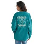 tシャツ BILLABONG レディース IN THE SUN LS TEE ロンＴ 「2025年秋冬モデル」/ビラボン調温機能バックプリント長袖ロン