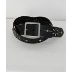 ショッピングスタッズ ベルト スクエアバックル スタッズレザーベルト メンズ