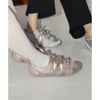 バレエシューズ パンプス Maia/サテンリボンバレエスニーカー