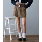 パンツ ハイウエストショートパンツ レディース