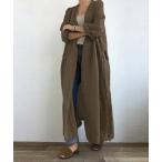 カーディガン ウエストリボン付き