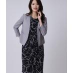 ワンピース 「手洗い可／日本製」ジャージ素材タイトワンピース