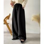 スウェットパンツ ジャージ 「JaVa ジャバコラボ」大人の余白をまとうワイドスウェット。ヘビーウェイトスウェットワイドパンツ レディース