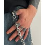  цепочка для бумажника [Bz] Skull серебряный цепочка для бумажника (SK)