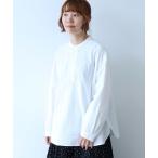 ショッピングオックス ブラウス シャツ AMASISオックス スタンドブラウス レディース