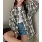 ブラウス シャツ チェックシャツ レ