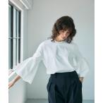 tシャツ タイプライターバルーンスリーブトップス「マルチファンクション」 レディース
