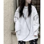 トレーナー スウェット ステッチデ