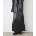 ショッピングロングスカート スカート サテンロングスカート/セットアップ可能