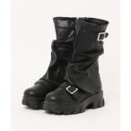 ショッピングアルジー ブーツ 「ALGY」ダブルベルトロングブーツ キッズ 子供 男の子 女の子