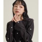 tシャツ FREAK'S STORE/フリークスストア ミニデイジー刺繍 ロンT レディース