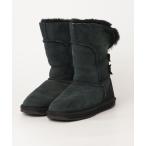 「EMU Australia」 ブーツ 23cm グレー レディース