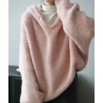 「Girly Doll」 ニットパーカー F ピンク レディース