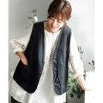 「soulberry」 ベスト M ブラック レディース