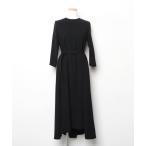 「HARDY NOIR」 長袖ワンピース 36 ブラック レディース