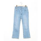 [green label relaxing] Denim брюки 36 голубой женский 