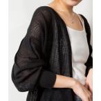 ショッピングサマー カーディガン カーディガン メッシュ編みVネックカーディガン サマーニット レディース