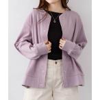 カーディガン 「サイズ展開あり」こなれ見えワッフルカーディガン｜コットン素材・羽織るだけで抜け感スタイル レディース