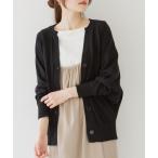 カーディガン キーネックドルマンカーディガン レディース