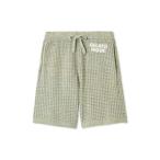 パジャマ 「HOMME」メランジワッフルハーフパンツ メンズ