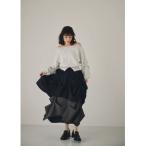 ショッピングティアード スカート elan drape skirt