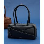 ボストンバッグ 「WEB限定」「Beau're/ヴュレ」ポケット付き横長ボストンバッグ レディース