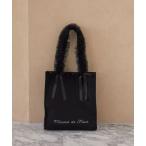 ショッピングトートバッグ レディース トートバッグ チュールハンドルスクエアトートバッグ レディース