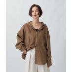 ブラウス シャツ シアーフード長袖シャツ 582345 レディース