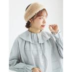 ショッピングサマンサ ブラウス シャツ フリル配色ステッチブラウス レディース