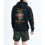 ショッピングShock パーカー RVCA メンズ SHOCK SQUAD HOODIE パーカー 「2025年秋冬モデル」/ルーカバックグラフィックプリントパーカー・フーデ