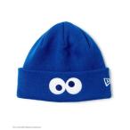  вязаная шапка вязаная шапка [NEW ERA]Kid's Basic кафф вязаный SESAME STREET Улица Сезам FACE [SSL]ki