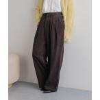 ショッピングコーデュロイ パンツ コーデュロイワイドパンツ　575172 レディース