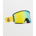 ショッピングボルコム 「VOLCOM/ボルコム」 Garden 2 - Dark Yellow/Black + Gold Chrome + Bonus Lens + Buc