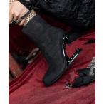 ブーツ デザインヒールブーツ レディース