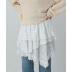 ショッピングスカート スカート レースティアードミニスカート  581827