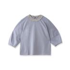 ショッピングフリル tシャツ フリル襟バレルスリーブプルオーバー レディース