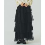 スカート MESH TIRERD SKIRT