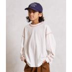 ショッピング女の子 tシャツ ステッチ 長袖 Tシャツ「PAIRMANON STREET」 キッズ 子供服 男の子 女の子