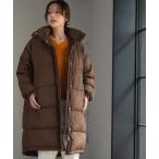 ダウンコート ダウンジャケット フーデッド シンプル ロング丈 ダウンコート レディース