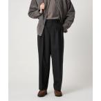 スラックス 「Steven Alan」 ヴィンテージツイル インツープリーツ ドレス トラウザーズ メンズ