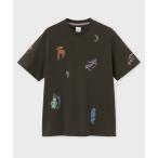 tシャツ “Little Beasts” エンブロイダード Tシャツ「253505 919T」 メンズ