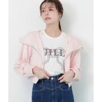 パーカー ベロアフーディ レディース