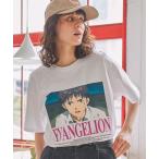 ショッピングエヴァンゲリオン tシャツ 「FRUIT OF THE LOOM×EVANGELION」フルーツオブザルーム×エヴァンゲリオン ムービーグラフィック 半袖Ｔシャツ レデ