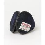 [HARRIS TWEED] наушники - темно-синий женский 