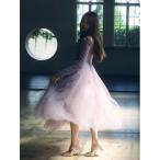 ワンピース 「Chacott」ベロア×チュールワンピース