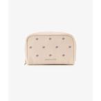 ポーチ フラワー刺繍仕切り付きポーチ レディース