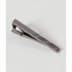 ショッピングブラックレーベル ネクタイピン ストライプハーフダイヤカットタイバー