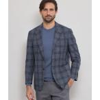 ジャケット テーラードジャケット ウールチェックジャケット メンズ