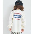 tシャツ 「綿100%」ユニセックス バックロゴ プリントロンT キッズ 子供服 男の子 女の子